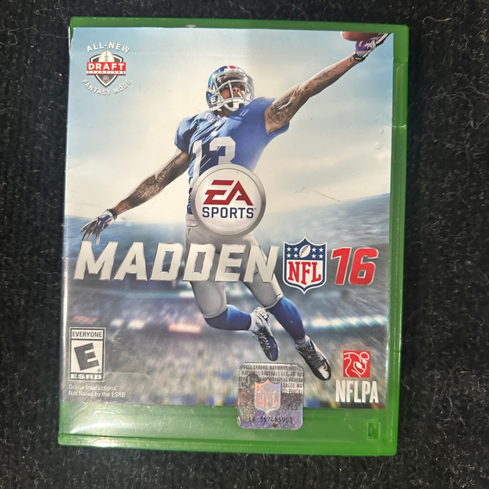 Madden NFL 16 - Green Case